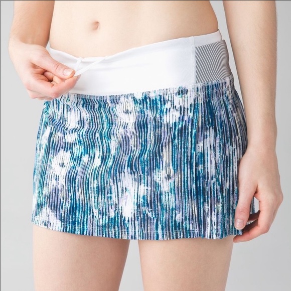 Lululemon 8 Time To Shine Blurry Belle Multi skirt skort tennis pickleball - Picture 2 of 15